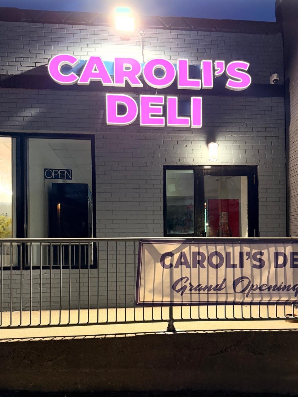 Carolis Deli storefront